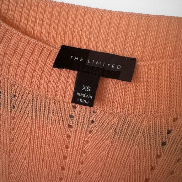 The Limited Pointelle Dolman Sleeve Sweater - Picture 3 of 8